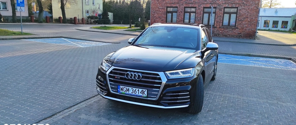 Audi SQ5 cena 165000 przebieg: 83000, rok produkcji 2018 z Tolkmicko małe 497